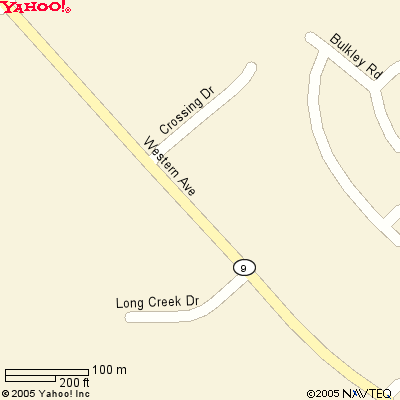 Click for zoomable Yahoo map to 2nd Thai Taste location