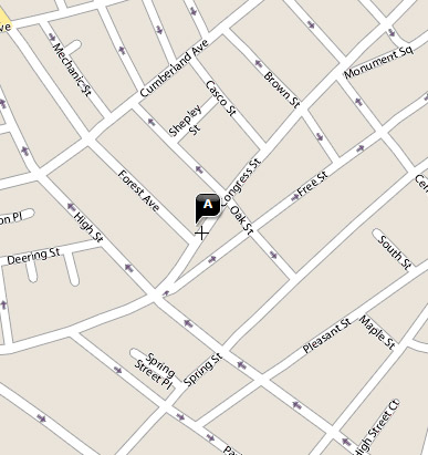 Click for zoomable Yahoo map to 2nd Thai Taste location
